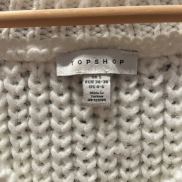 Women’s TopShop sweater, size small 4-6 - Picture 2 of 2